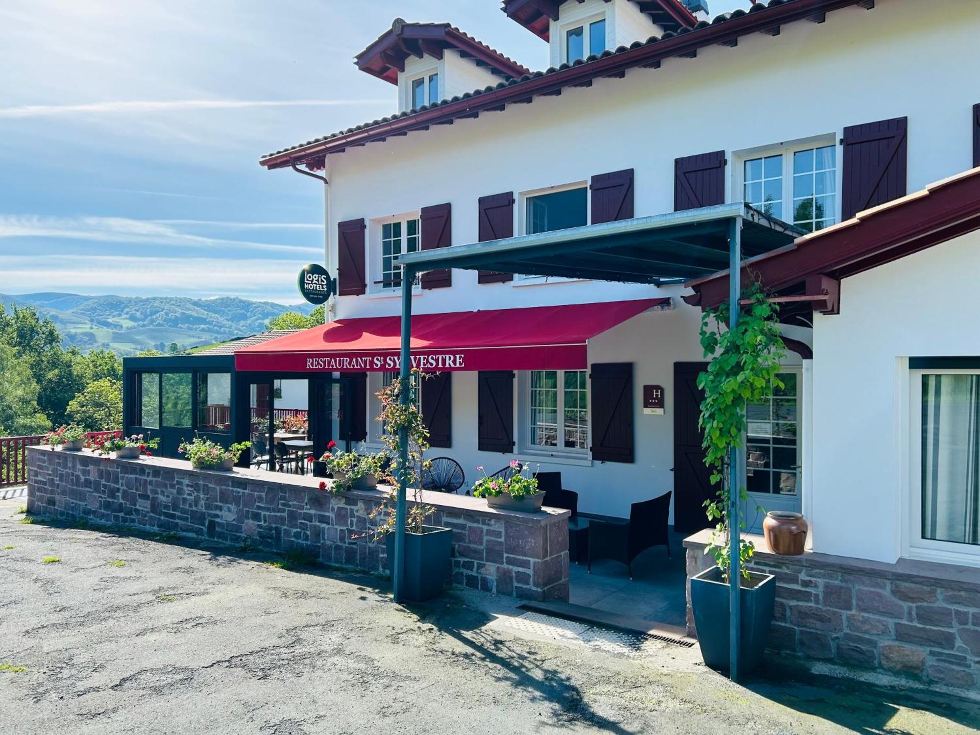 Logis Hotel St Sylvestre Aldudes Exteriör bild