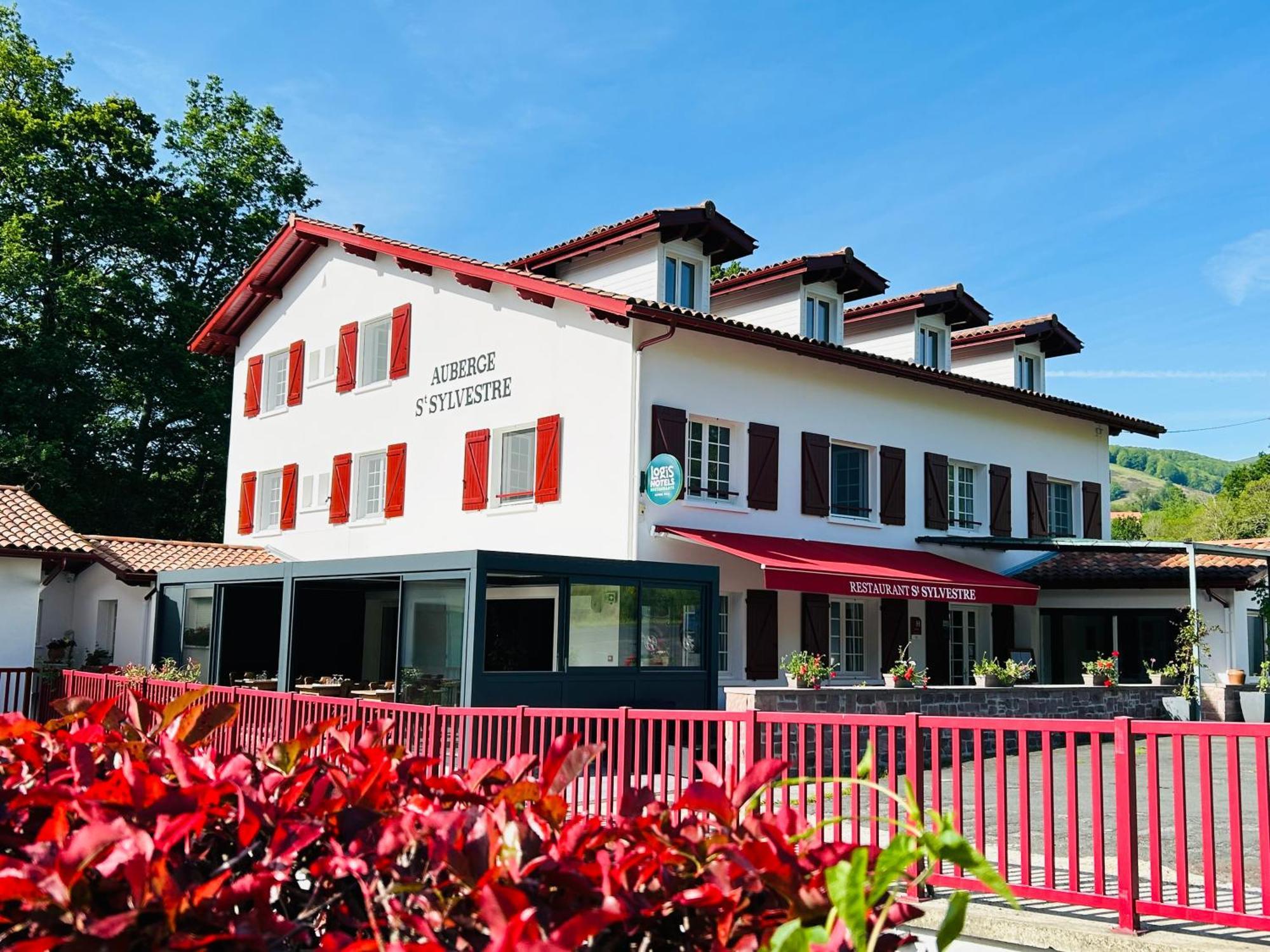 Logis Hotel St Sylvestre Aldudes Exteriör bild